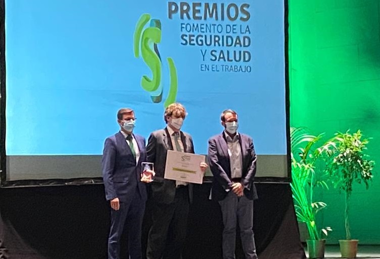 Ibermutua recibe el premio de la Junta de Extremadura por su promoción de la seguridad y salud en el trabajo