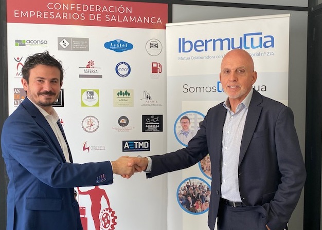 Firma convenio colaboración con la Confederación de Empresarios de Salamanca